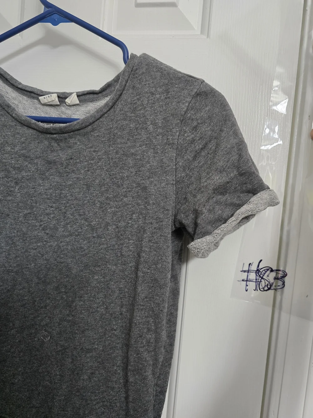GAP Gray Tee Top with Pink Lace Skirt